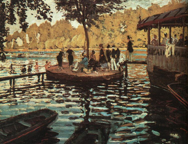 Claude Monet La Grenouillere china oil painting image